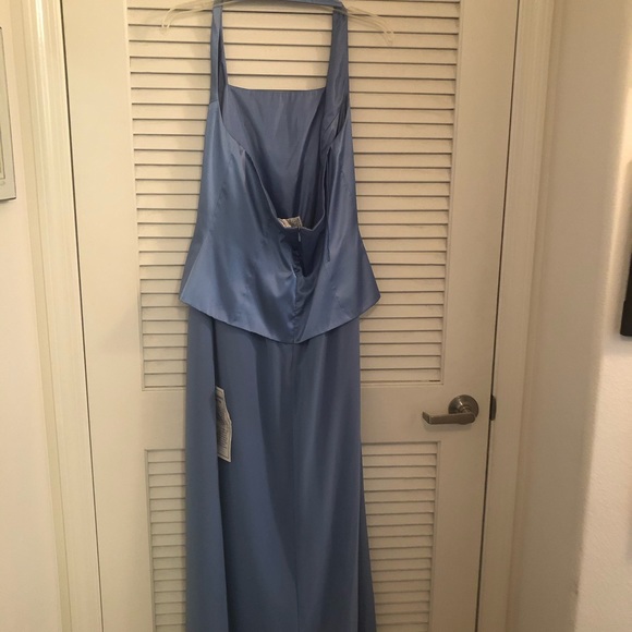 Robe De Soirée Chadwicks Taille 8 - Rose Corail - Style Maxi Pour Mariage Ou été - Occasion Très Bon état